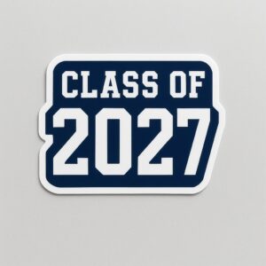 Car Window Decal — Class of 2027