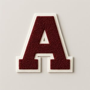 Varsity Letter Patch — Chenille